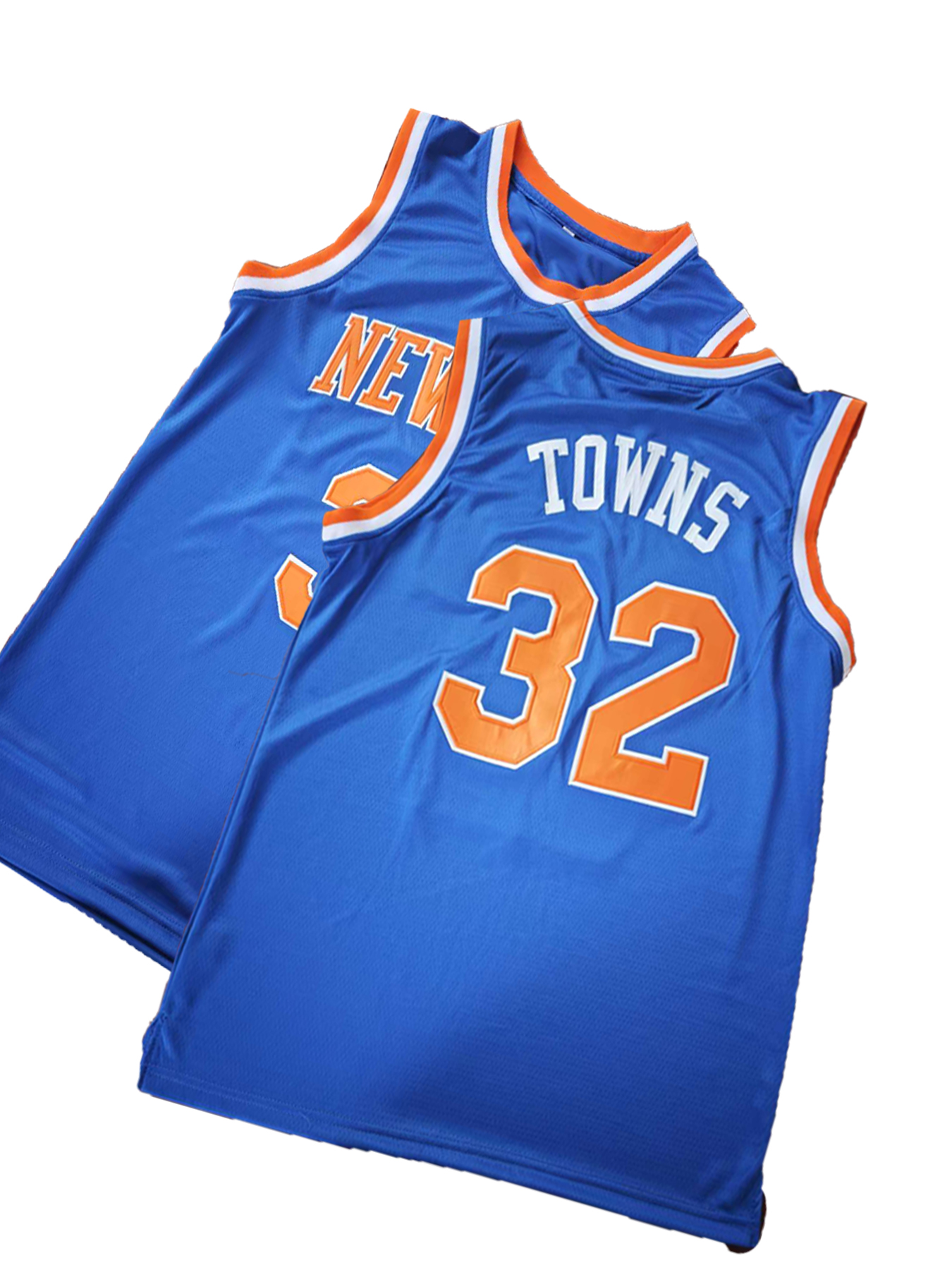 Personalized Custom Basketball Jersey Jalen Brunson Anunoby Ewing Towns Payne Hart Achiuwa Embroidered Letter Number Design Polyester