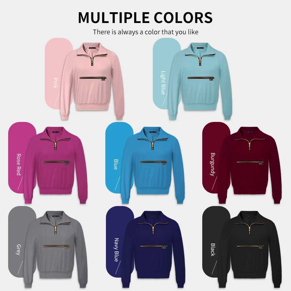 Fashion Womens Nurse Scrubs Suit Women Joggers Sets Surgical Uniforms Woman Long Sleeved Nursing Work Clothes Uniform L250922