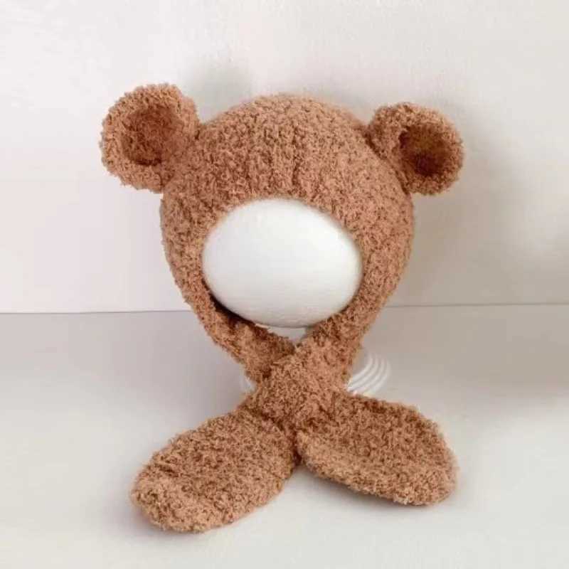 Baby Hats Scarf set for Winter Toddler Coral Fleece Warm Hat Infant Cold Weather Beanie with Neck Warmer Baby BoyGirl Cute Caps Z251029