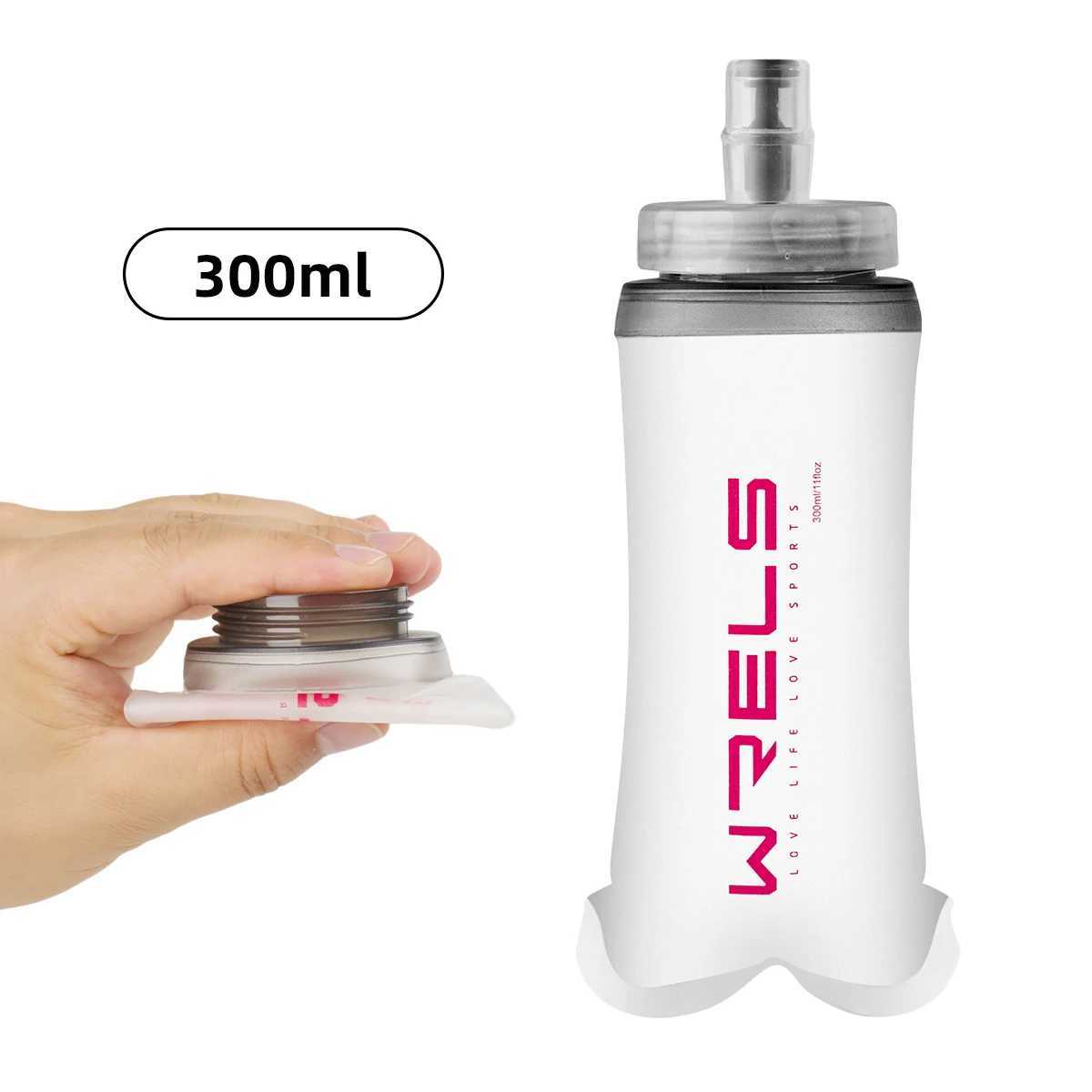 1pc New Large Caliber Soft Water Bottle Collapsible Convenient Sports Water Bottle for CyclingHikingTrailRunningFitness J250923