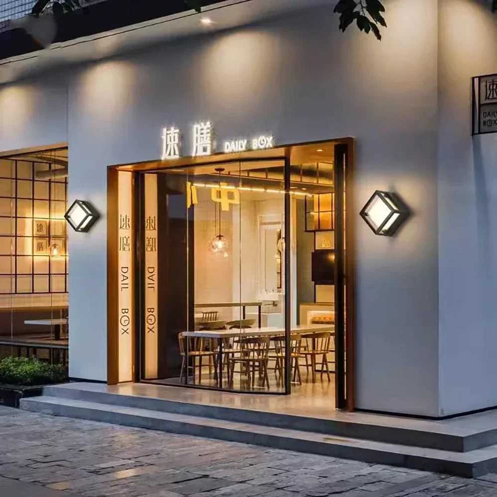 LED Outdoor Wall Light AC85265V Waterproof IP65 Motion Sensor Wall Lamp For Balcony Garden Corridor Entryway Home Decoratioan C251124