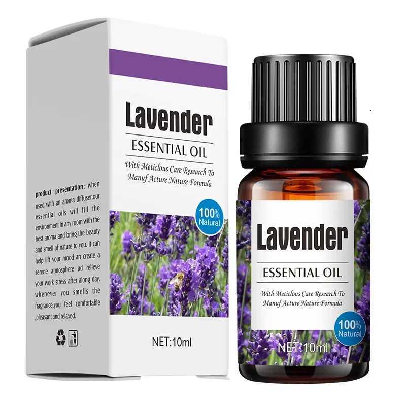 10ml Lavender Plant Lemon Essential OilThe Humidifier Uses Watersoluble Aromatherapy Rose Essential Oil Aromatherapy F250920A