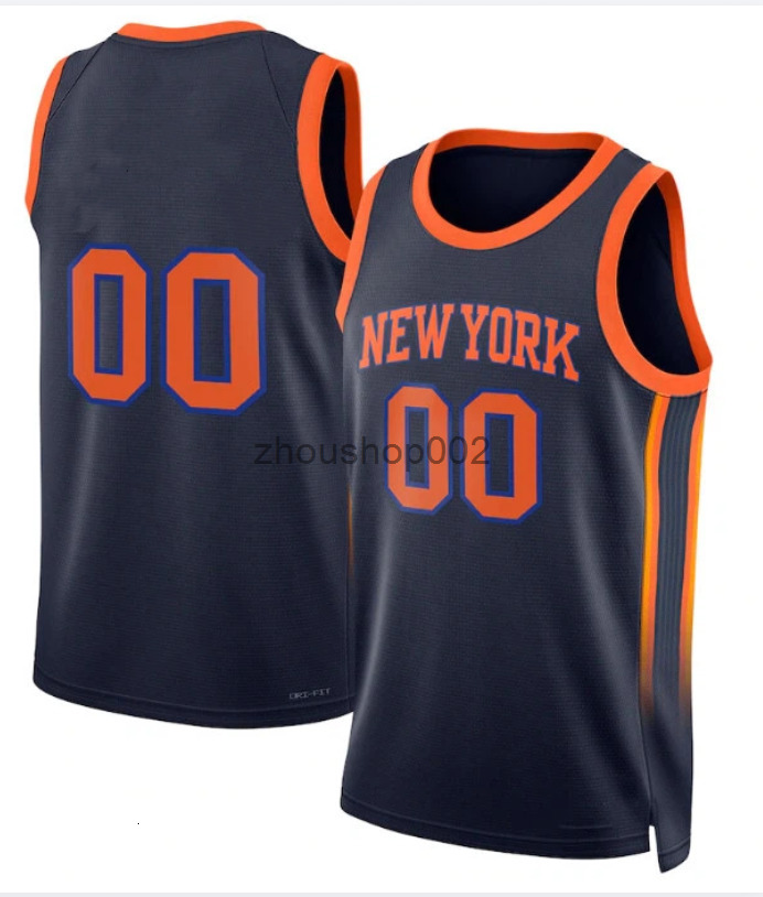 Jalen Brunson Knickss Basketball Jerseys Karl Anthony Towns Mikal Bridges OG Anunoby Josh Hart Miles McBride Guerschon Yabusele Robinson City Custom J
