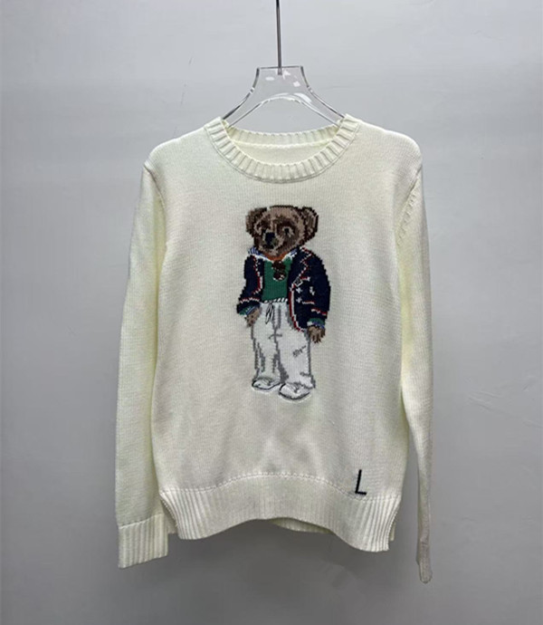 New mens cartoon sweaters bear pullovers womens cashmere knitted clothing winter fashion shirts and unique outfits L251108AN0F L251115LLS9