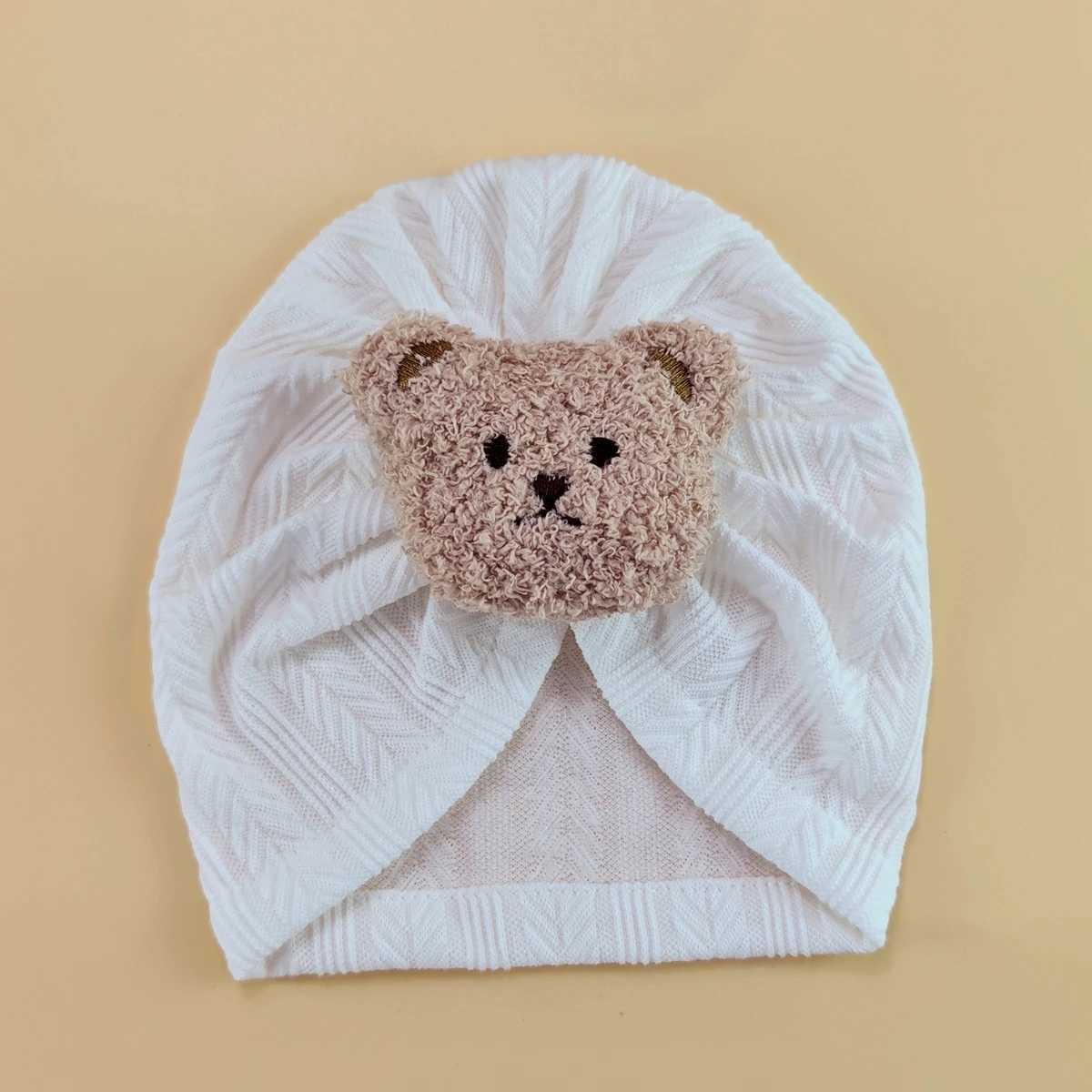 Toddler Headwear Beanie Infant Bear Indian Hat Baby Bandana Headwraps Cute Newborn Turban Cap Kids Headband Hairband Z251029