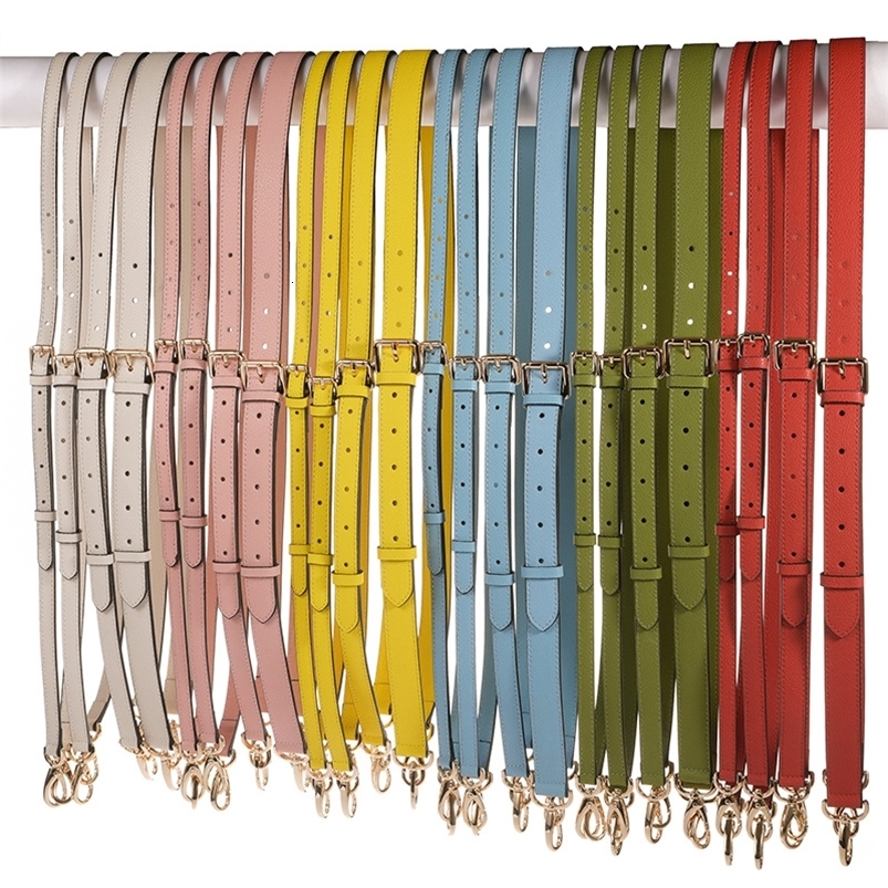 Bag Parts Accessories Cow Leather Bag Straps Women Handbag Handle Wide Belt Shoulder Crossbody Bag Strap Genuine Leather Strap Bag Part Belt For Bag 2