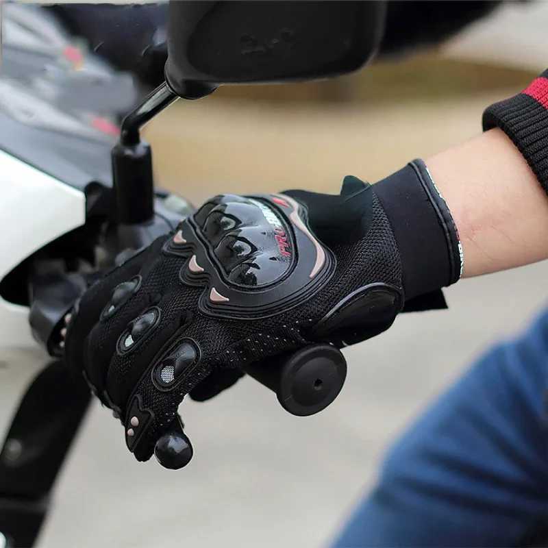 Breathable Protective Mens Motorcycle Gloves Outdoor Sports Finger Racing Gloves for Motorcycle Riding Hard Shell Gloves J250922
