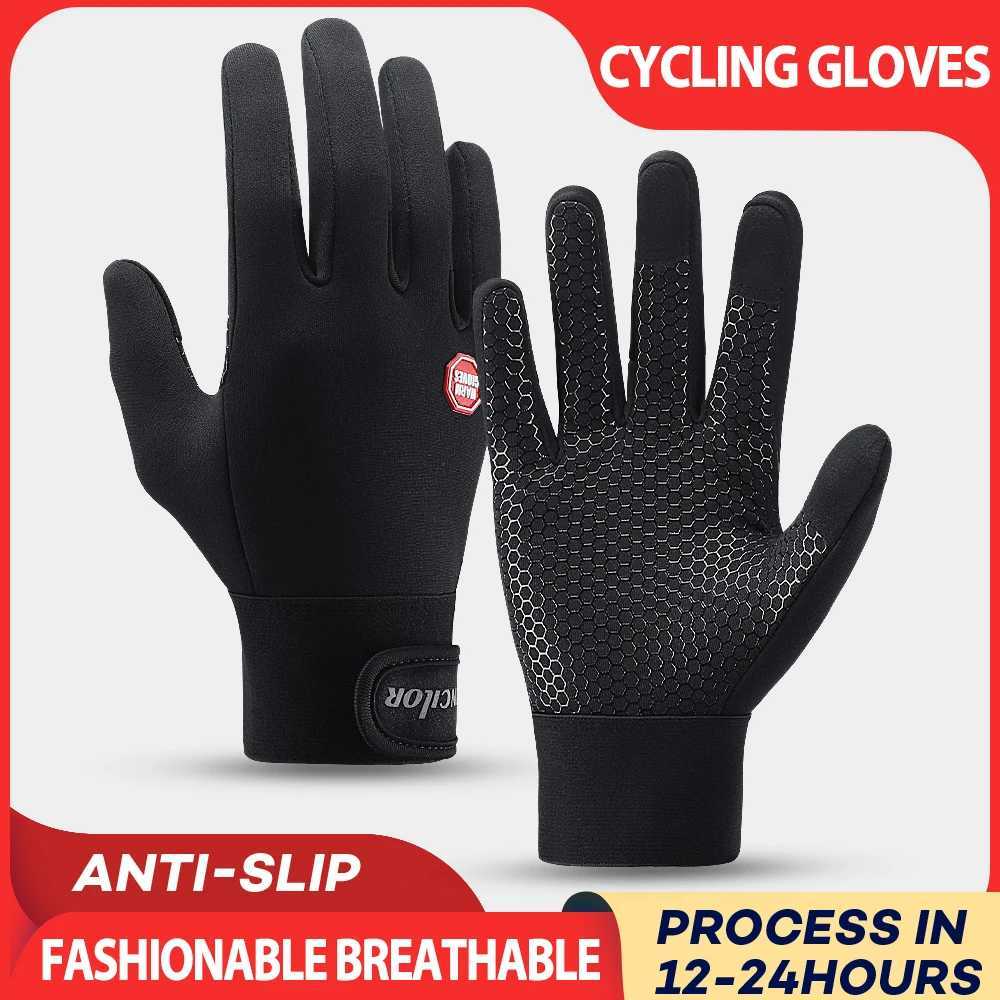 Winter Cycling Gloves Women Men Warm Bike Mitten Full Finger Waterproof Touchscreen Bicycle Mitts For Cold Weather Sports Riding J250922