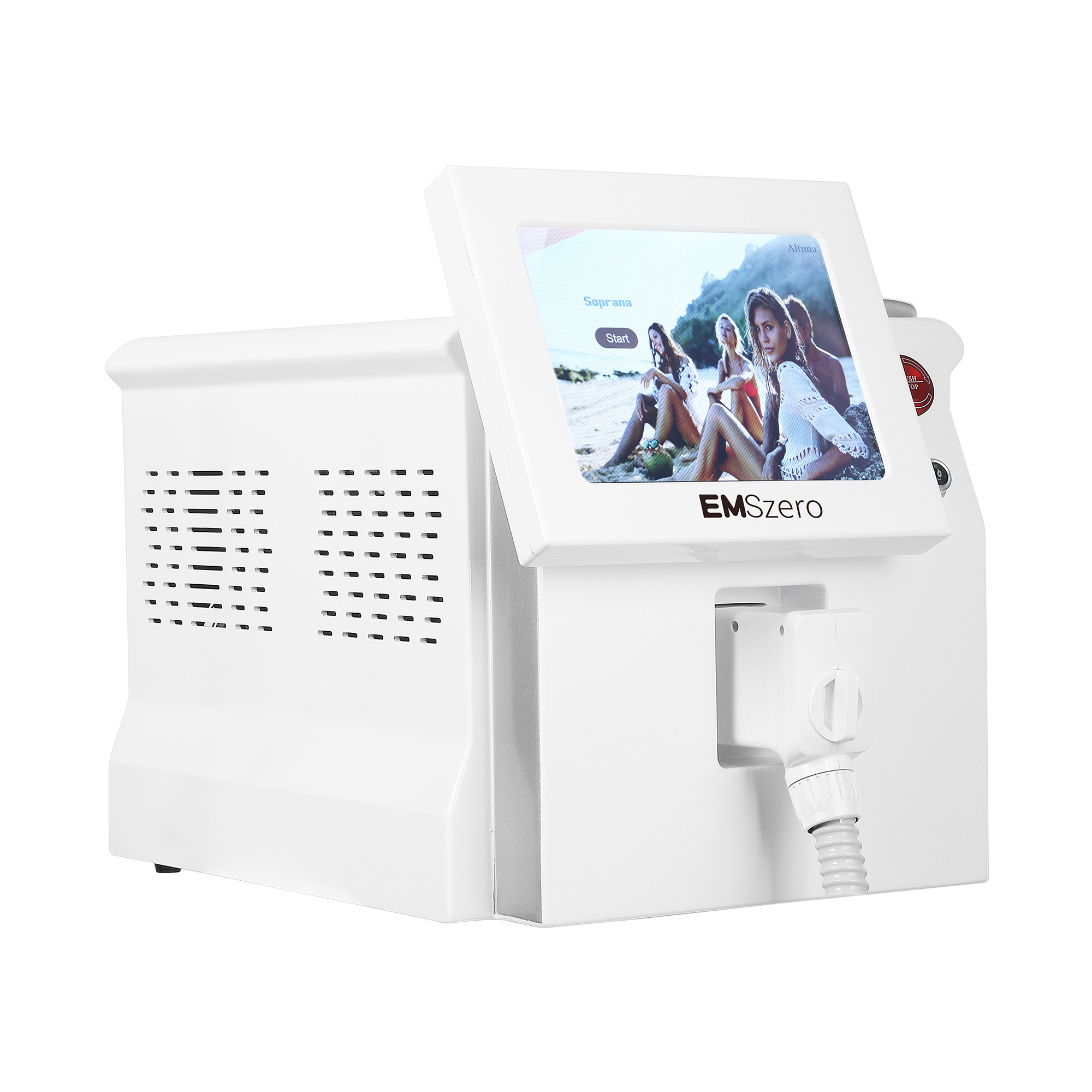 808 Alexandrite Hair Removal Laser Diode Machine Ice Platinum Body Face Underarm Cooling Head Permanent Painless Epilator