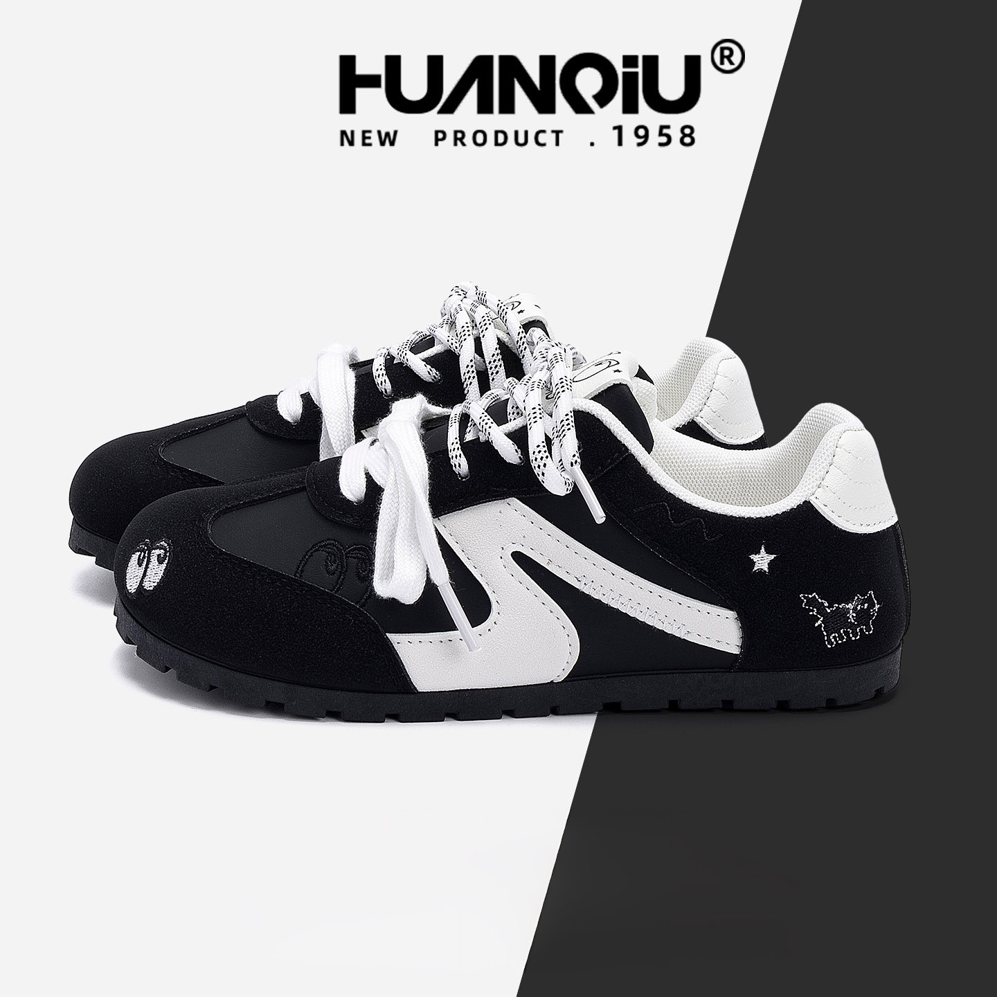 HUAN QIU Free shipping Designer Casual Shoes Lightweight women shoes breathable board shoes casual shoes luxurious fashion