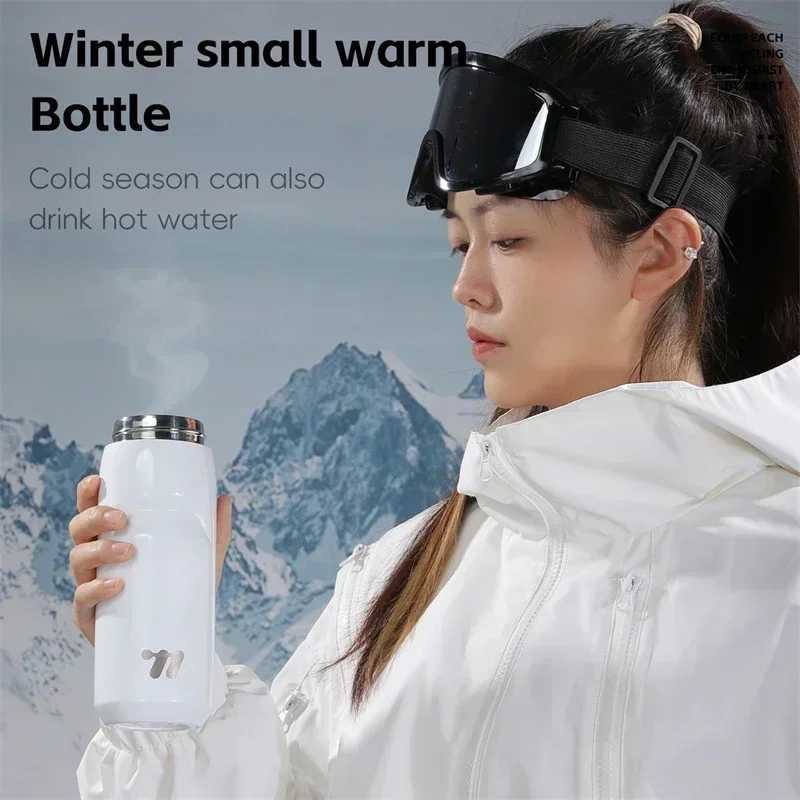 WEST BIKING Cycling Water Bottle 550ml FoodGrade Stainless Steel Thermal Bottle Sports Metal Kettle Cold Water Insulated Bottle J250923