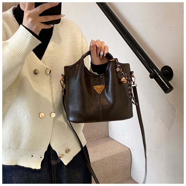 Designer Shoulder Purse Crossbody Tote Sena Flowing Lightweight Women's Vintage Commuter Bag