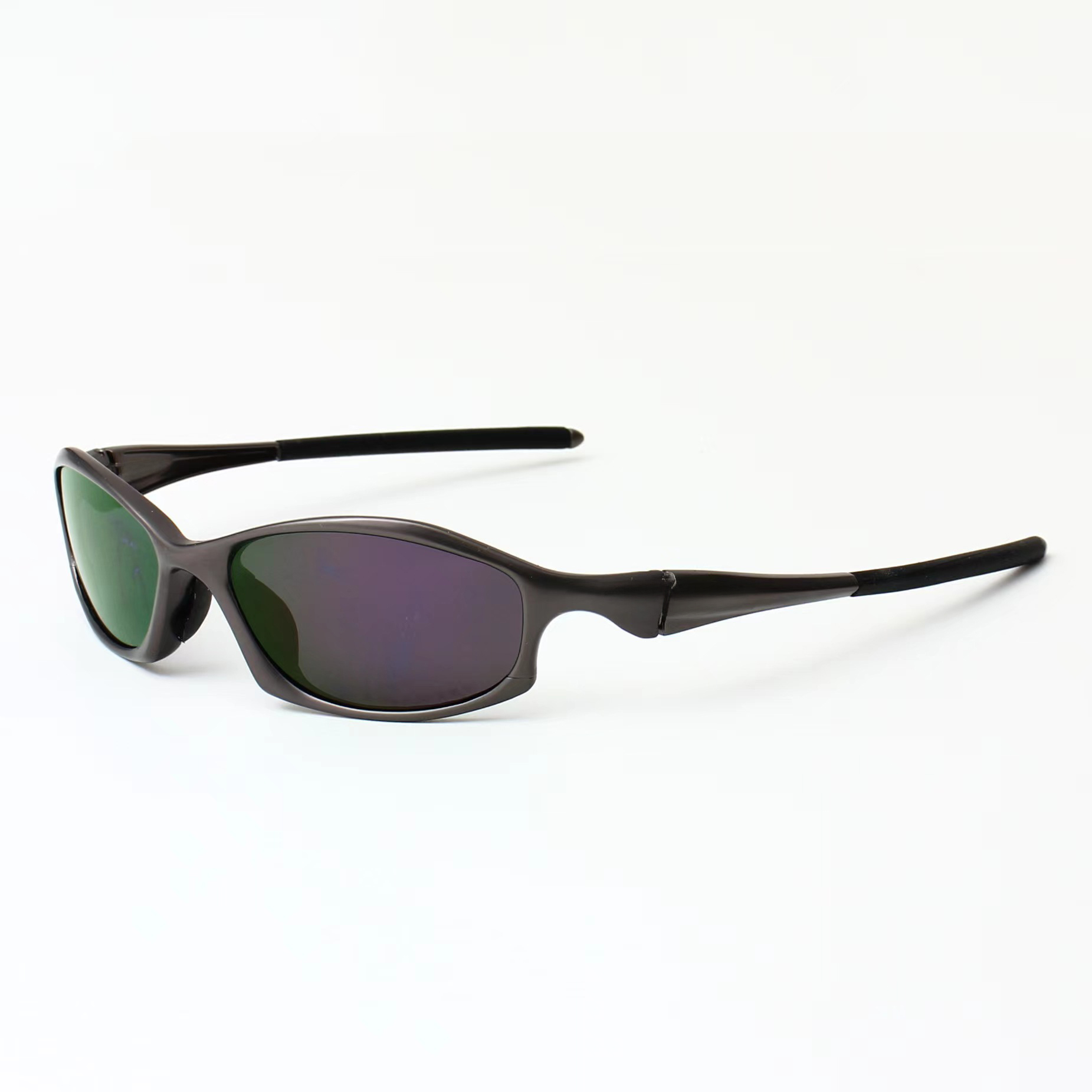 Metal Glasses Retro Outdoor Dressing Concave Style Cycling Polarized Sunglasses Zinc Alloy Sunglasses