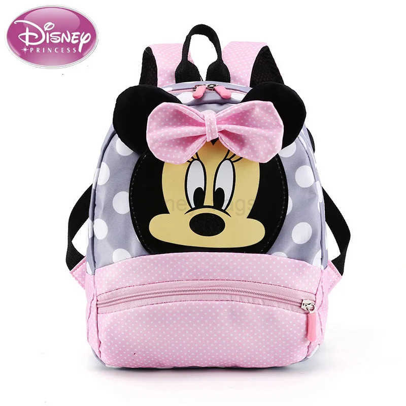 Disney Cartoon Boy Backpack Baby Boy Girl Minnie Mickey Mouse Kid New Cute Kindergarten Children GiftXJ250923