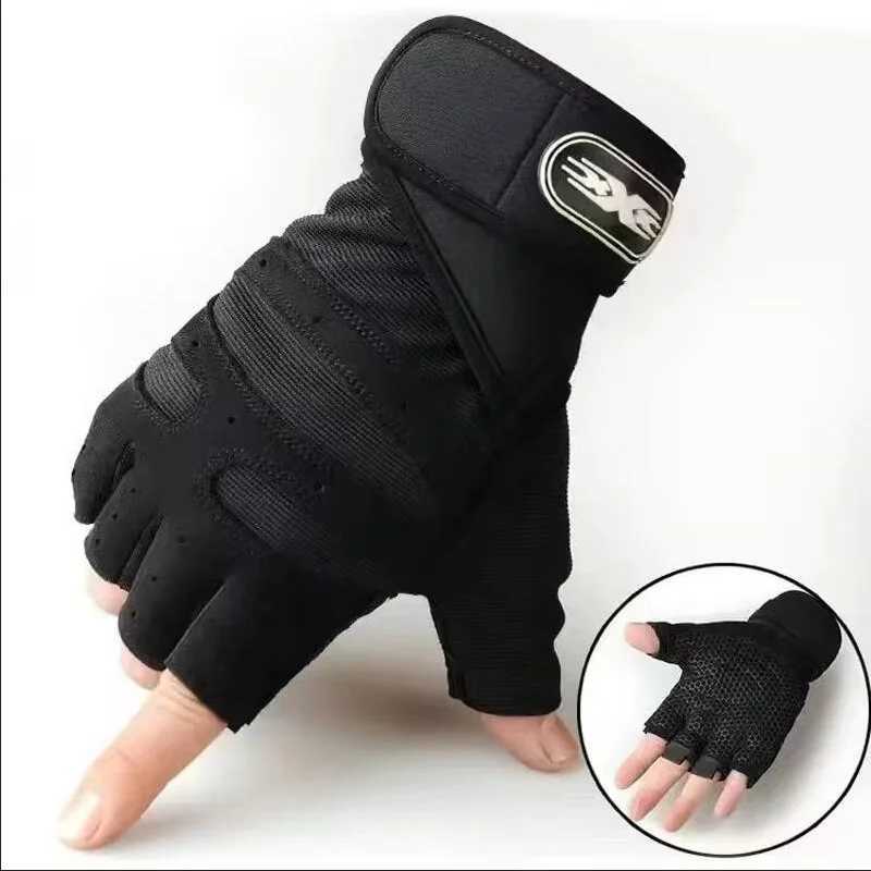 Fitness Gloves Half Finger Sports Tactics Cycling Outdoor Mountaineering Breathable and Wear Resistant Gloves J250922