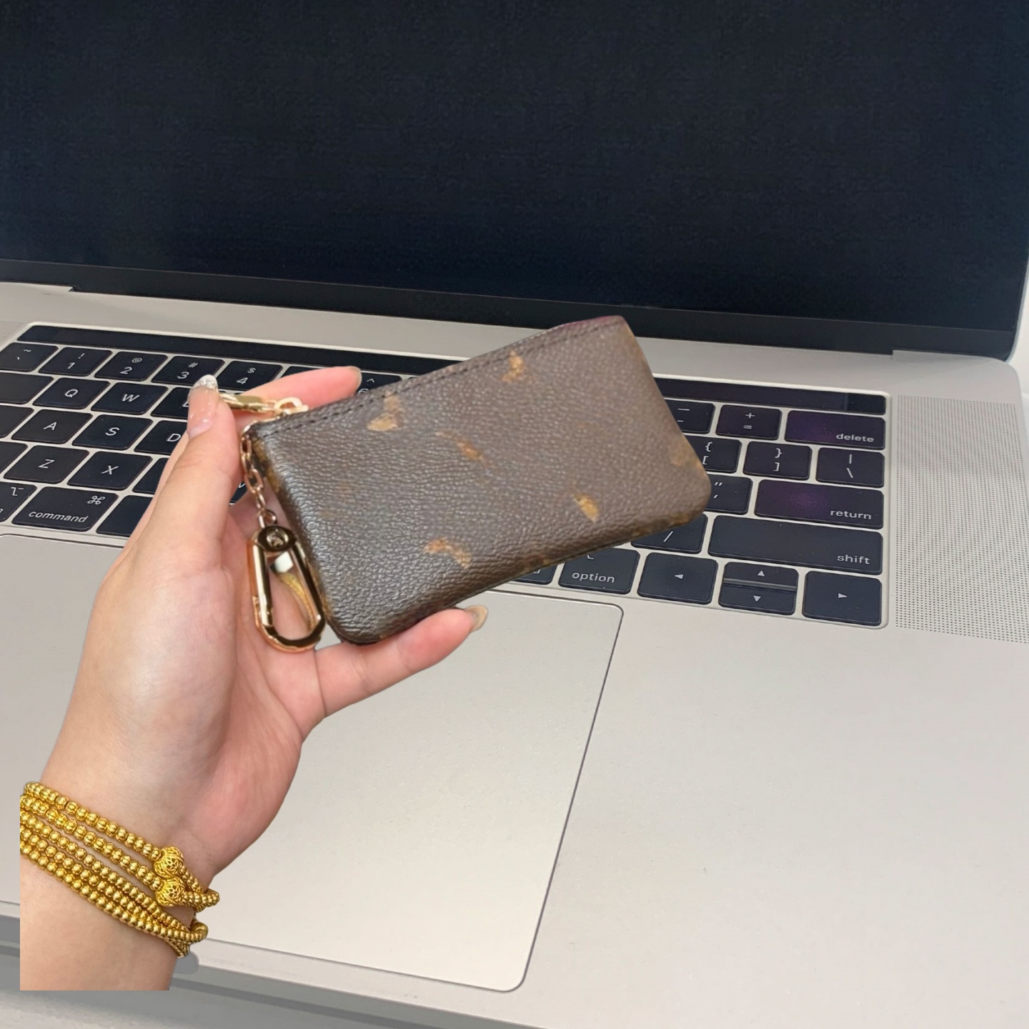 Designers Christmas Coin Purses Luxury France style coins pouch Wallet men women lady leather Zip purse key Wallets mini Credit Card Keychain wallets with box