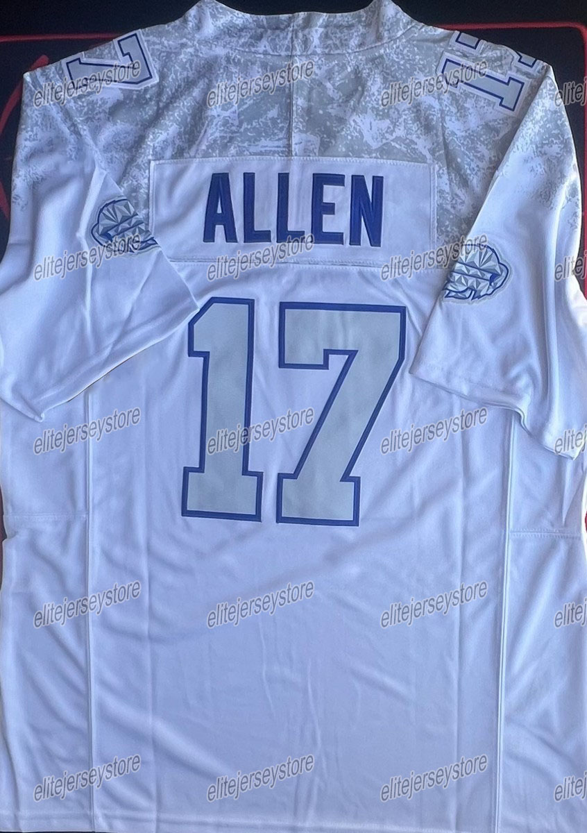 Personalized Custom 2025 Rivalries Football Jersey Josh Allen Joey Bosa Gabriel Davis Miller James Cook Terrel Bernard Rasul Dawson Knox Beasley Milan