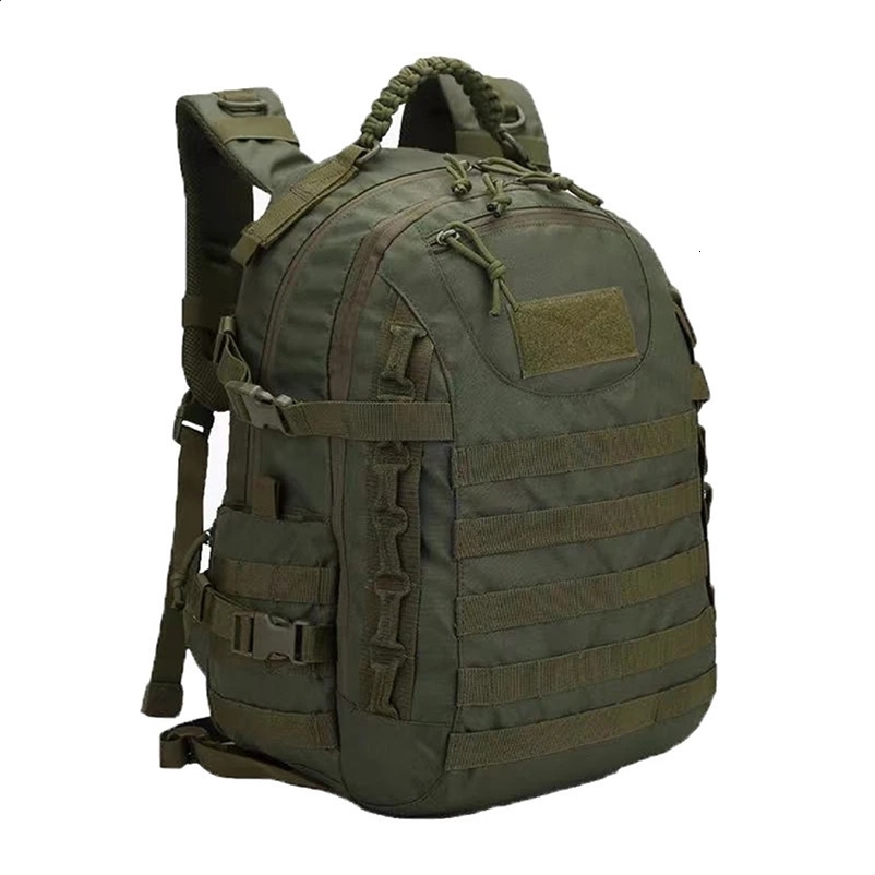 35L Camping Backpack Waterproof Trekking Fishing Hunting Bag Military Tactical Army Molle Climbing Rucksack Outdoor Bags mochila 240119