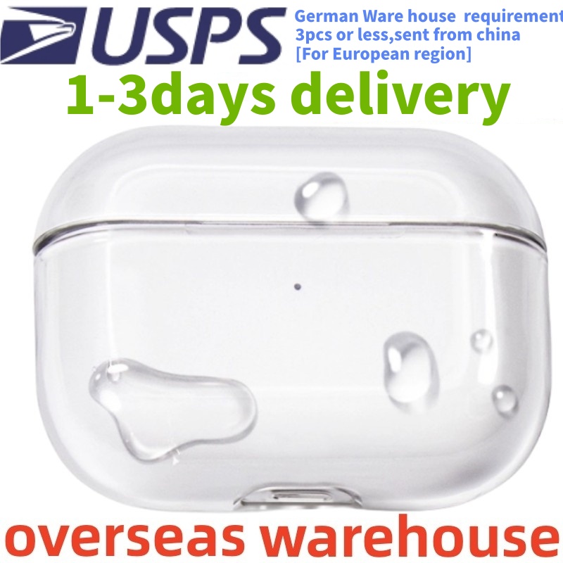 USA Stock for AirPods pro 2 earphone 3rd 5 4 6 earphones 3 Solid Silicone Cute Protective Headphone Cover Wireless Charging 3nd 2nd anc case