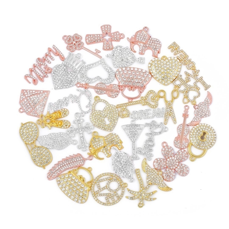 Charms 35pcs Mixed Colorful Delicated Charms picked at random For Women DIY Jewelry Accessories Purse Bowknot Perfume High heel Shoe 230907