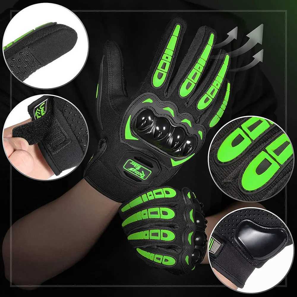 Motorcycle protect Gloves Waterproof Touch Screen Full Finger Joint protection Antifall Moto Nonslip Riding Men Novel J250922