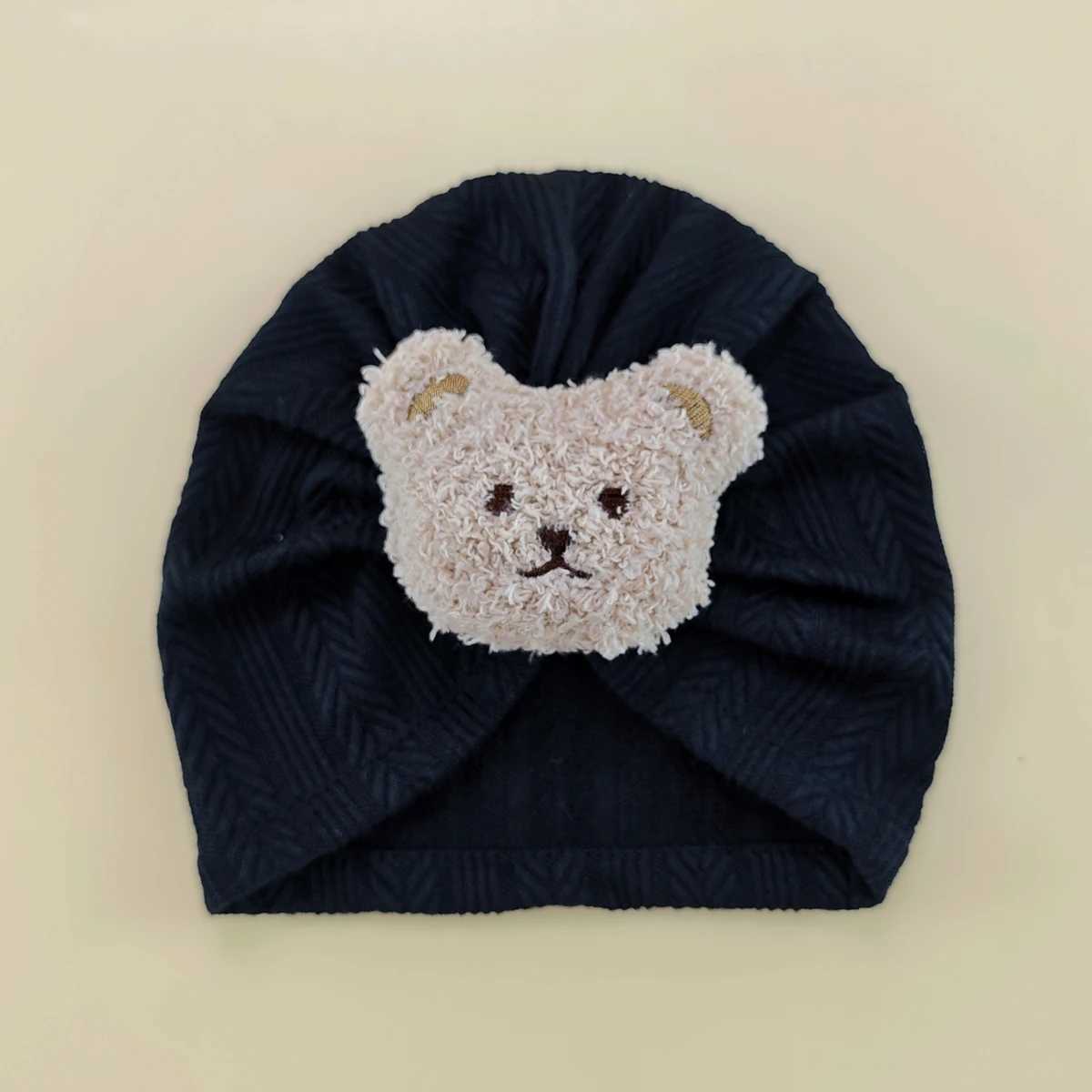 Toddler Headwear Beanie Infant Bear Indian Hat Baby Bandana Headwraps Cute Newborn Turban Cap Kids Headband Hairband Z251029