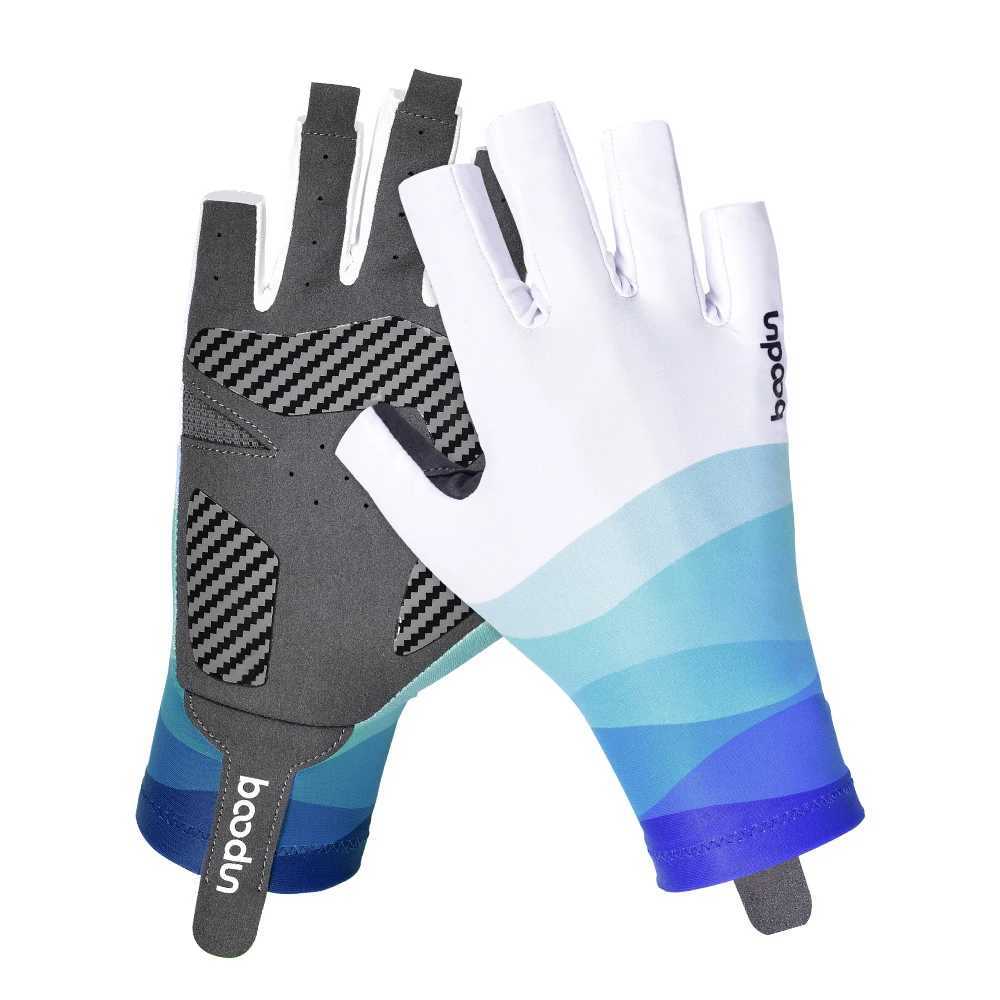 Half finger fishing gloves for men and women designed for rowing kayaking running and cycling with sun protection gloves252 J250922