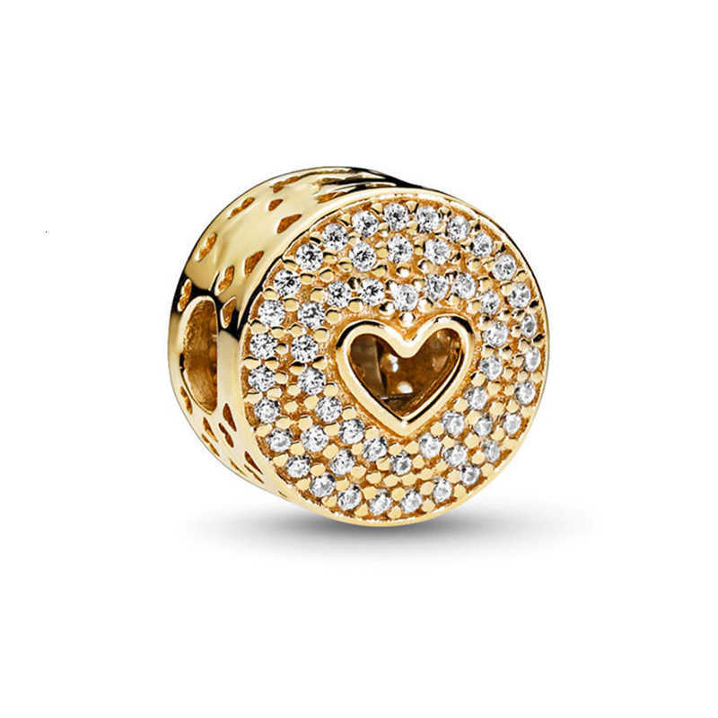 Gold Plated Beaded Love Tree Pendant Bracelet - DIY Jewelry Components for Necklaces & Bracelets