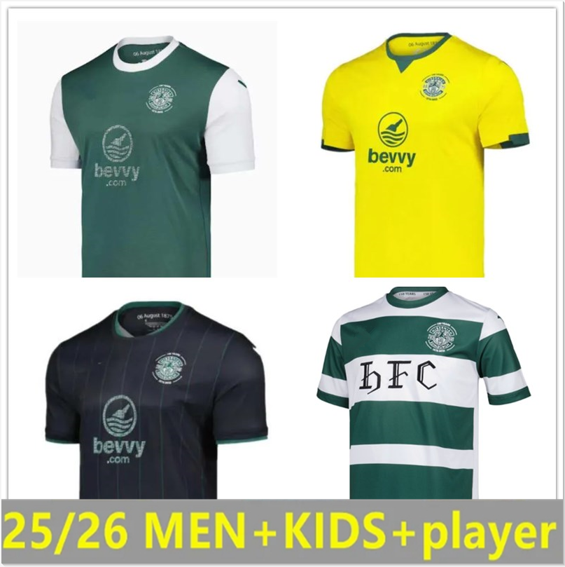 Hibernians FC 2025 2026 special Soccer Jerseys home away 3rd 25 26 HibernianH FC 25-26 Home Kit Football Shirt Uniforms Men Kids Kits s-4xl.