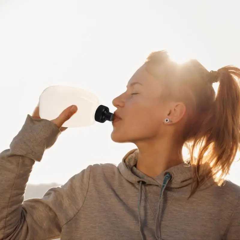 280ML Plastic Water Bottle Universal Portable Waist Belt Bag Outdoor Running Bottle LeakProof Cycling Fitness Drinking Bottle J250923