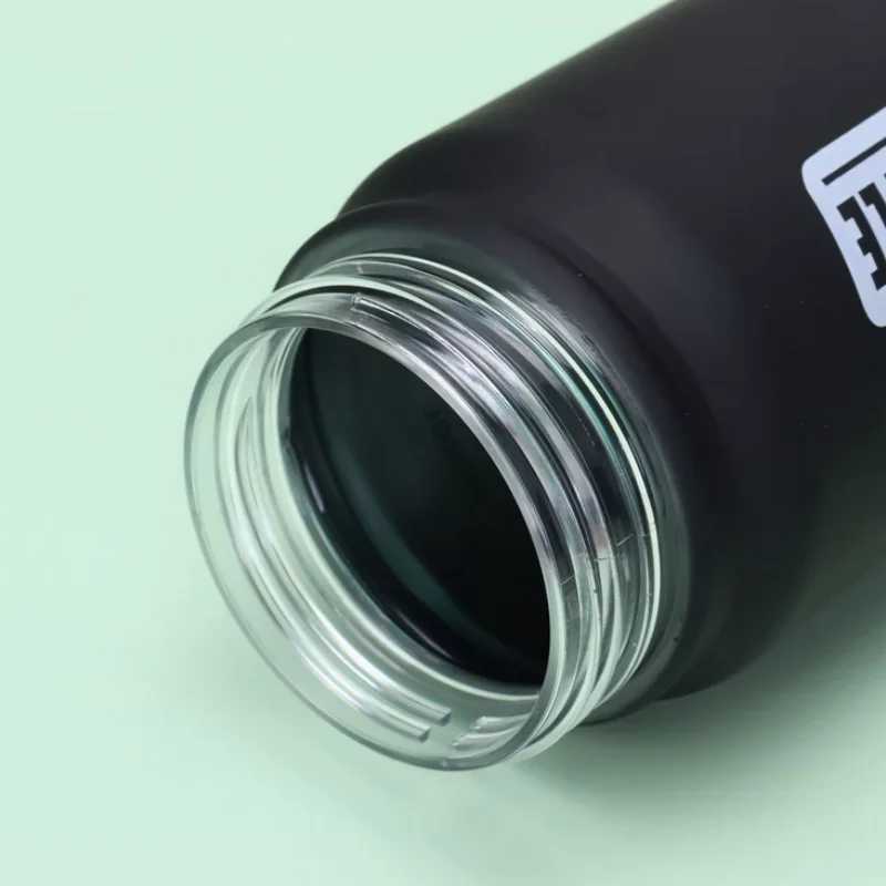 1 Litre Sports Water Bottle Leak Proof Colorful Plastic Cup Drinking Bottle for Outdoor Travel Portable Gym Fitness Jugs J250923