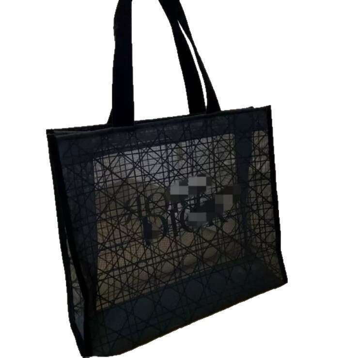 Women's Shoulder Rattan Pattern Mesh Tote handbag s genuine leather handbags designer women crossbody bag purse wallet