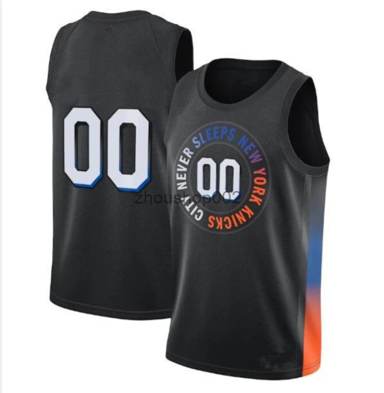 Jalen Brunson Knickss Basketball Jerseys Karl Anthony Towns Mikal Bridges OG Anunoby Josh Hart Miles McBride Guerschon Yabusele Robinson City Custom J