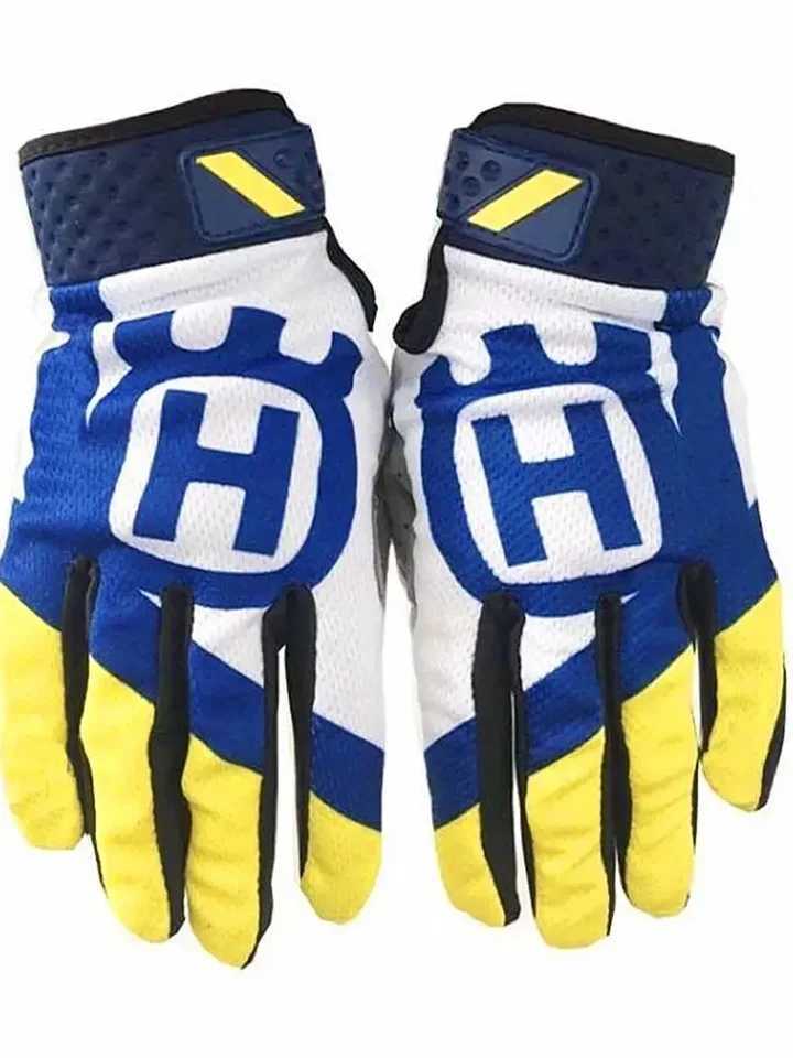 2025 husqvarna Motocross Glove Top Navy MX Gloves Off Road Motorcycle Glove MTB Dirt Bike Gloves J250922
