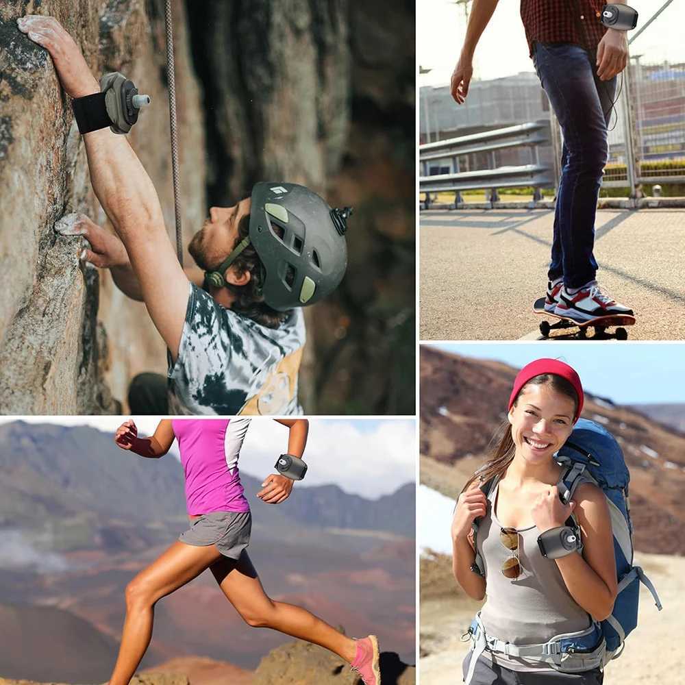 1PCS Wrist Water Bottle Wearable HandsFree Silicone 200 ml Running Water Bottle Portable Cycling Marathon Rock Climbing Sport J250923