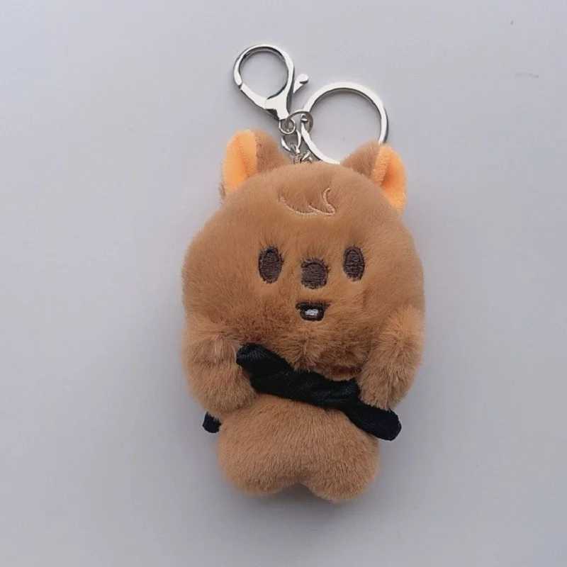 New Stray Kids Plush Keychain SKZOO Pilot Doll Magnet Week Official Same Magnetic Keychain Childrens Toy Y250923