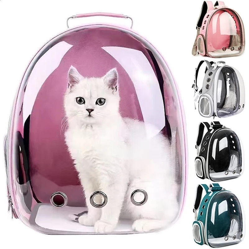 Cat Pet Backpack Portable Transparent Space Capsule Bubble Pet Backpack Cat Bag Breathable Pet Outgoing Backpack 250319