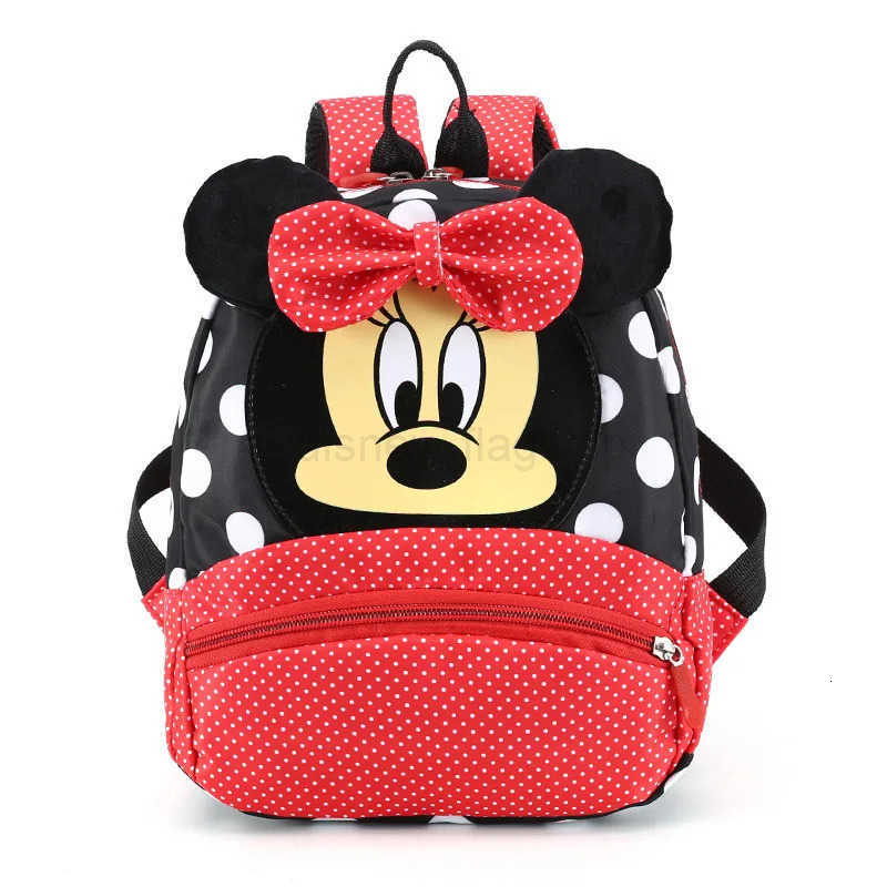 Disney Cartoon Boy Backpack Baby Boy Girl Minnie Mickey Mouse Kid New Cute Kindergarten Children GiftXJ250923