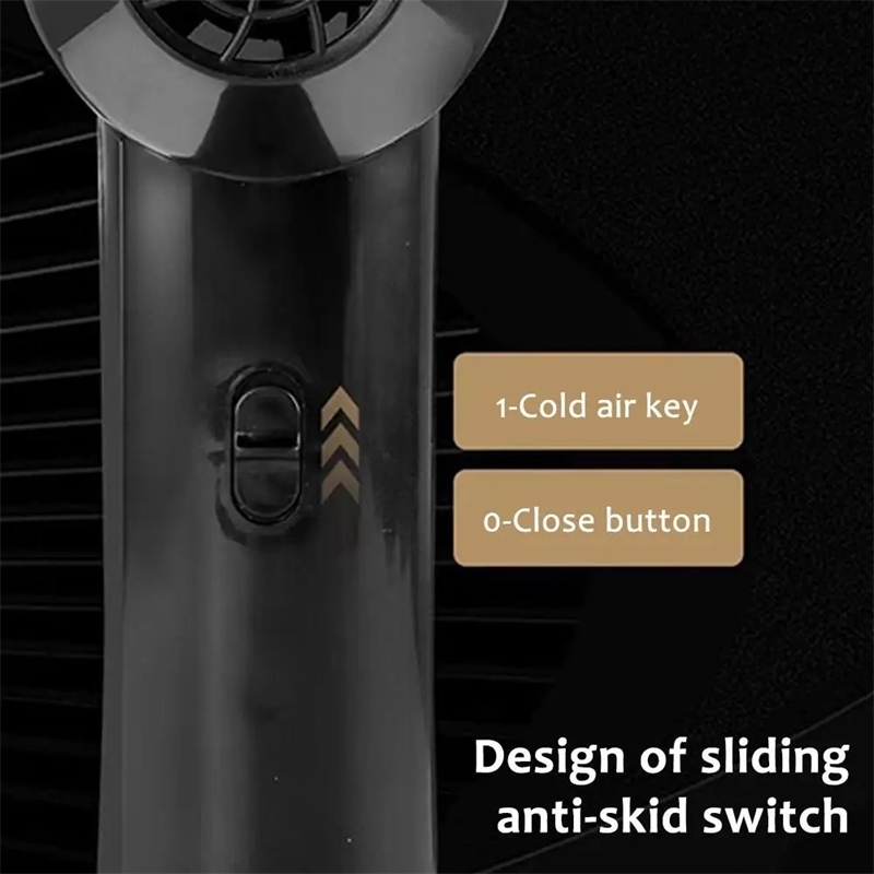 Wireless Hair Dryer Cordless Hair Dryer For Women USB Rechargeable Battery Powered Low Noise Small Hair Dryer 2 Levels Speed 250207