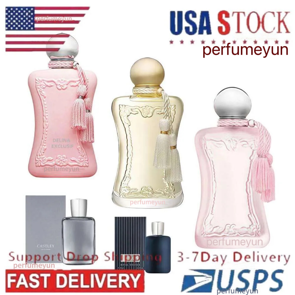 PDM Paris Delina Perfume Oriana Valaya Cassili Women fragrance 75ml US Stock fast delivery drop shipping 567a