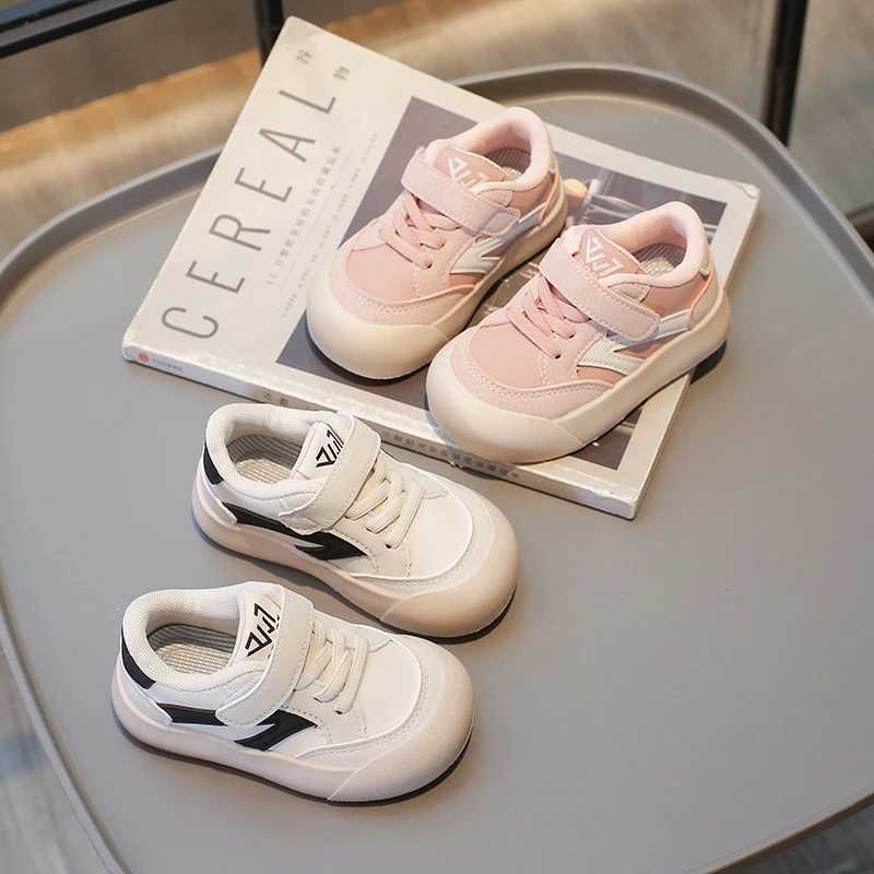 Childrens Sneakers 08 Years Old Leather Casual Boys Girls Toddler Single Shoes Four Seasons Models Kid Baby De Training Shoes J251105