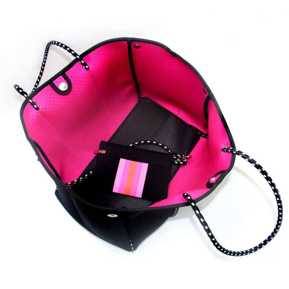 Wholesalers Fashion Leopard Print Women's Handbag Tote Bag Ladies Waterproof Neoprene Beach Bags For Women Trend Mdng0917