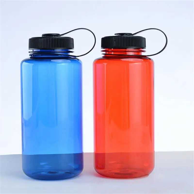 1000ml Portable Sports Wide Mouth Large Capacity Water Bottle Drink Cup Portable Mug Wear Dropresistant Sports Bottles J250923