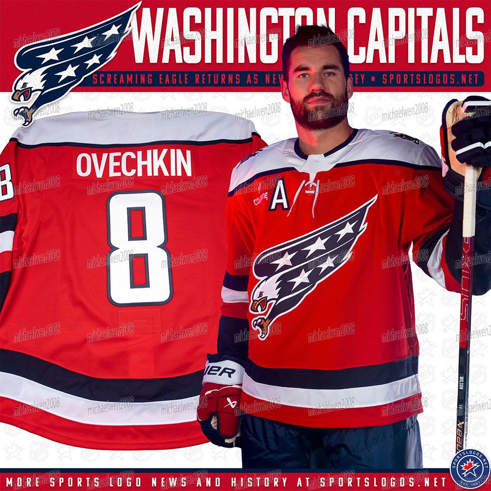 Youth Washingtons Capital 2025-26 Third Hockey Jersey Alex Ovechkin Tom Wilson John Carlson Jakob Chychrun Nicklas Backstrom Strome McMichael Pierre-Luc Dubois