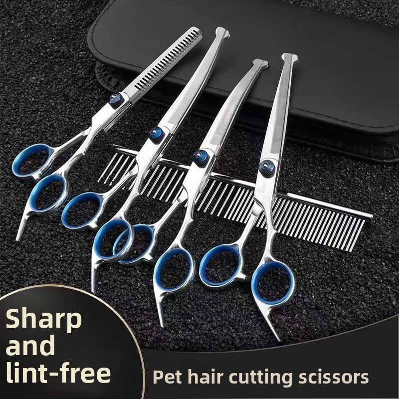 Pet Grooming Dog Cutting Tools Cat Professional Scissors Thinning Hair Teddy Haircut Magic Kit Wholesale
