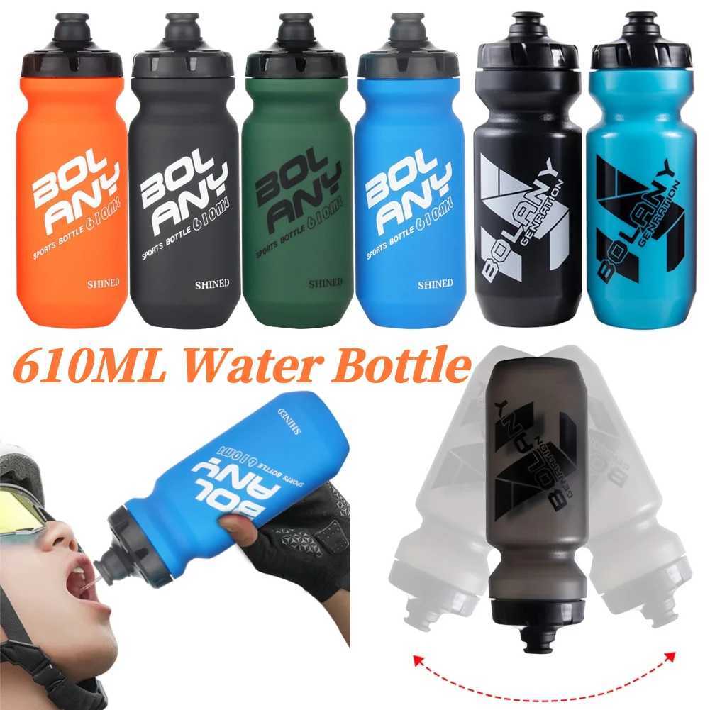 610ml Bicycle Water Bottle BPA Free Squeeze Outdoor Sports Cup MTB Road Bike Water Bottle for Outdoor Running Climbing Sports J250923