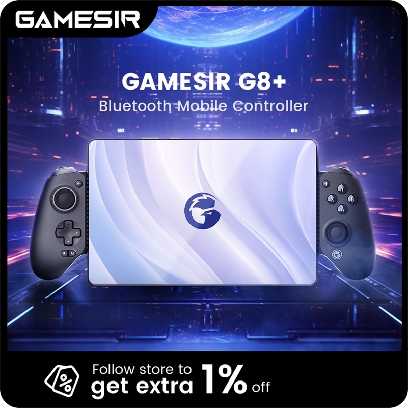 GameSir G8 Plus Bluetooth gaming controller, Hall effect game controller, suitable for Nintendo Switch, Android phones, tablets, Apple 250923