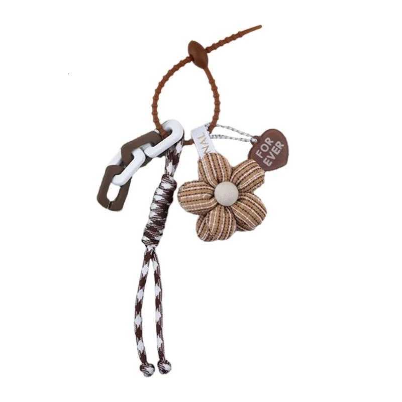 E8FB Delicate Flower Keychain Bag Pendant Fashionable Key Holder Bags Accesories Suitable For Everyday Commute And Travel D250923