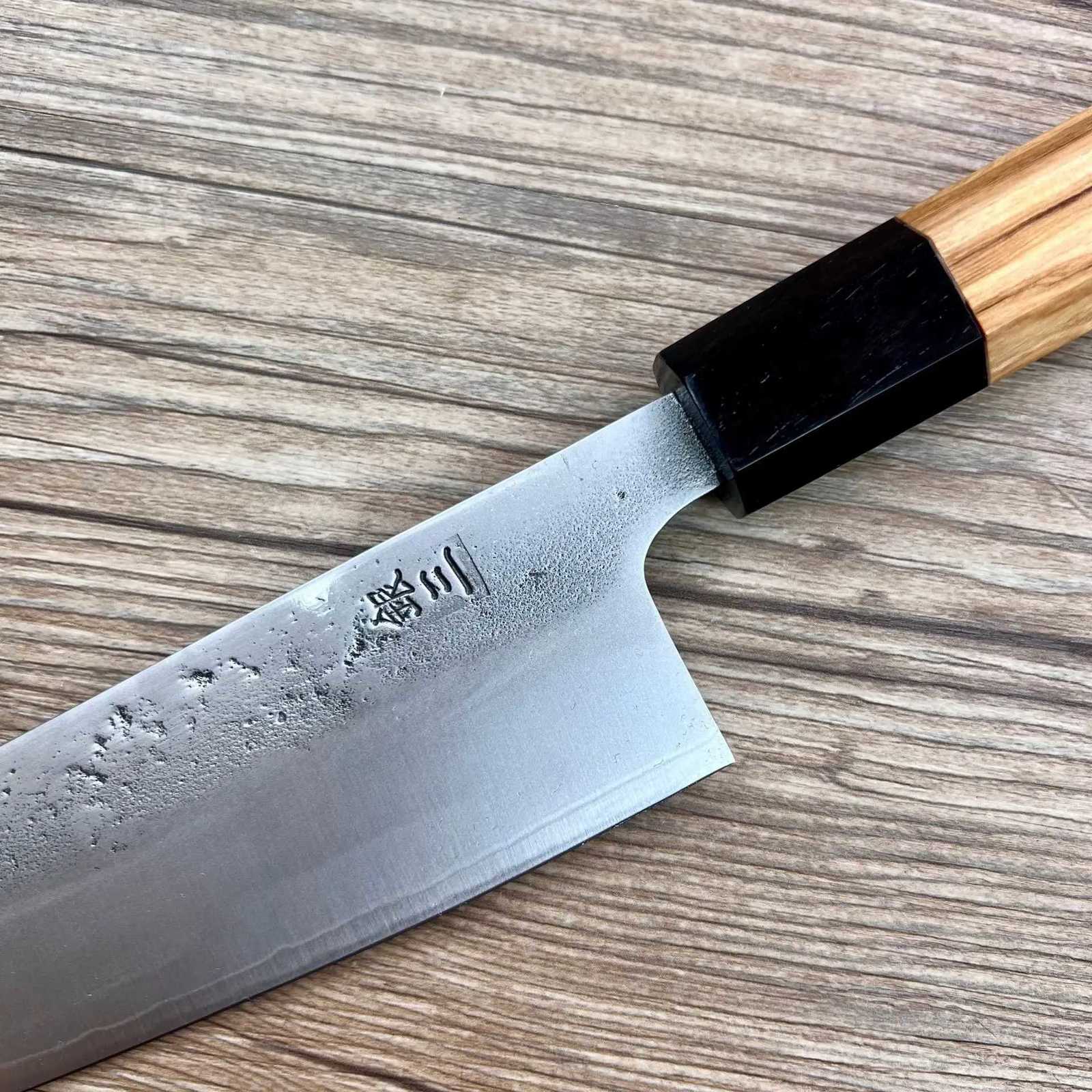 Kitchen knives 67 Inch Chef Knife Stainless Silver Steel No 3 Blade Wood Handle Cleaver Meat Slicing Vegetables Japanese Kitchen Sharp Knife F250923