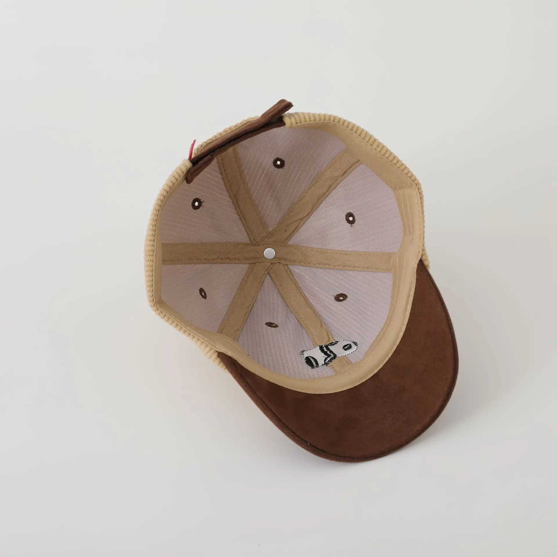 Fashion Kids Splicing Panda Peaked Cap Children Outdoor Vacation Sunscreen Caps Girl Baby Cotton Baseball Hats Boys Casual Hat Z251029